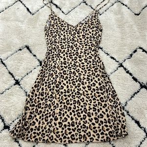 H&M Cheetah Print Dress